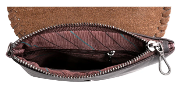 Montana West 100% Genuine Leather Hair-On Cowhide Collection Crossbody