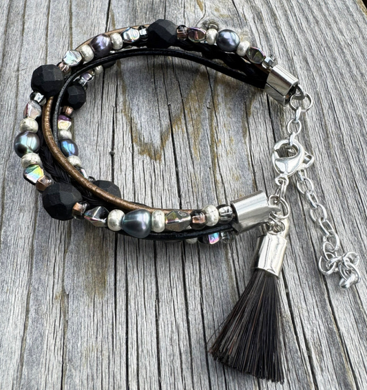 Wrap Horsehair Bracelet