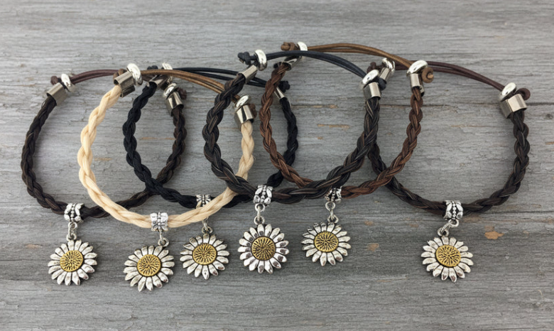 Adjustable Hair horse Bracelet