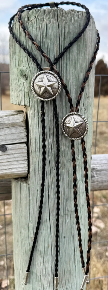 Texas Star Horsehair Bolo