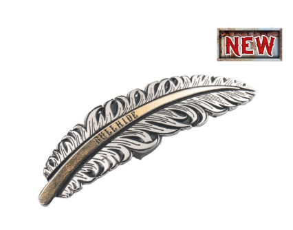 Metal Feather for Hats