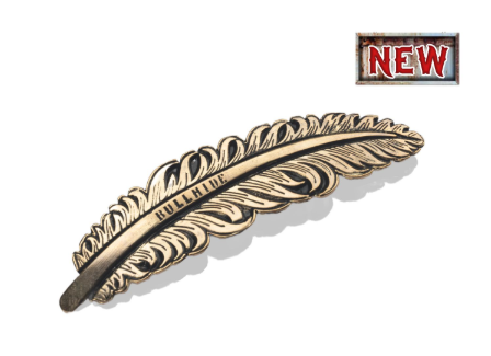 Metal Feather for Hats