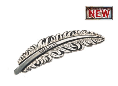 Metal Feather for Hats