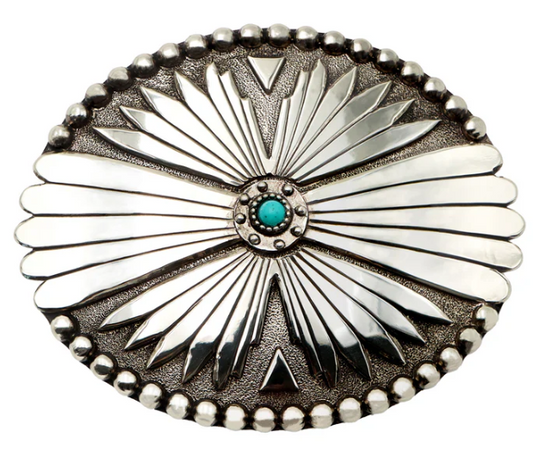 Southwestern Oval Buckle