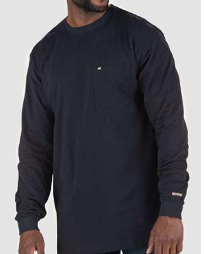 Berne Heavyweight Long Sleeve Pocket Tee