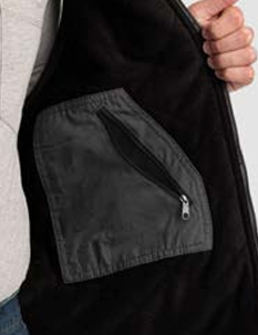 Heartland Fleece-Lined Ripstop Vest