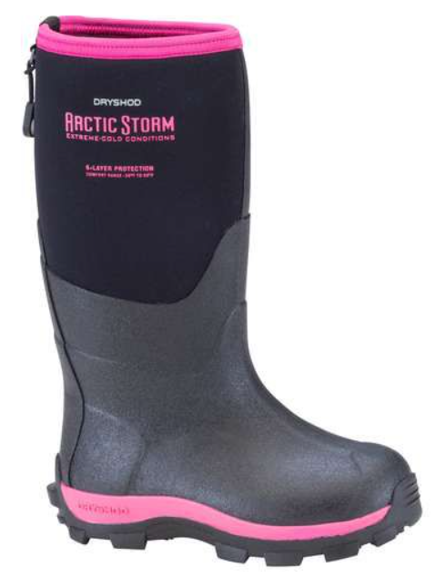 Dryshod Arctic Storm Kid's Pink