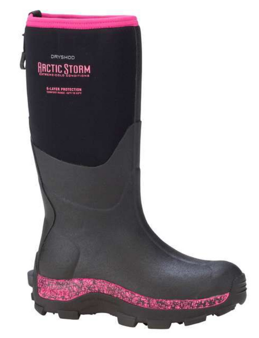 Dryshod Arctic Storm Women's Hi Pink Boot