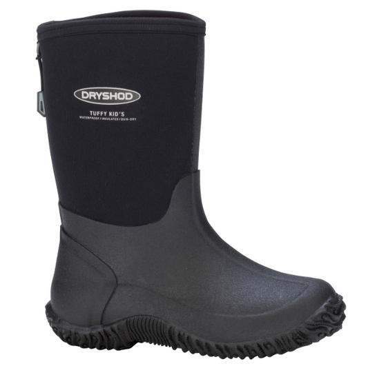 Dryshod Tuffy Kid's Black Boot