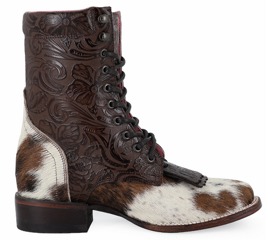 Macarena Cowhide Women Ankle Boot