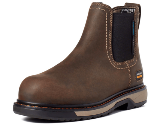 Ariat Women's Riveter Chelsea CSA Waterproof Puncture Resistant Composite Toe Work Boot