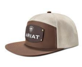 Ariat Men's Cap Snap Back Ariat Patch Brown