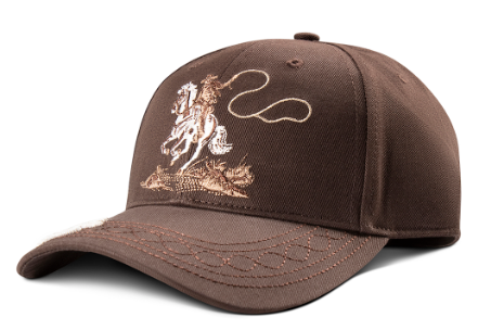 Ariat Ladies Cap Embroidered Cowboy Brown