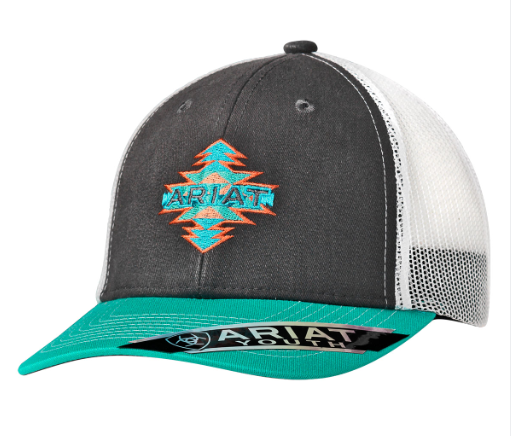 Ariat Youth G.SB Aztec Logo GY