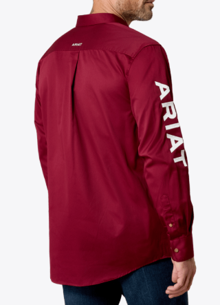 Ariat Men's Team Logo Twill Classic Fit Shirt