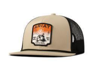 Ariat Men's Cap Desert Scene Patch Khaki