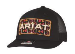 Ariat Cap Southwestern Print Patch Black