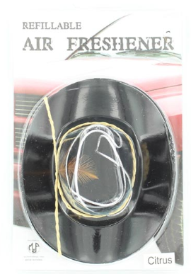 Cowboy Hat Air Freshener Citrus