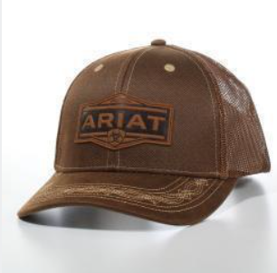 Ariat Men's Vintage Logo Brown Cap