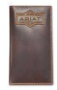 Ariat Rodeo Style Men's Wallet Patch Brown