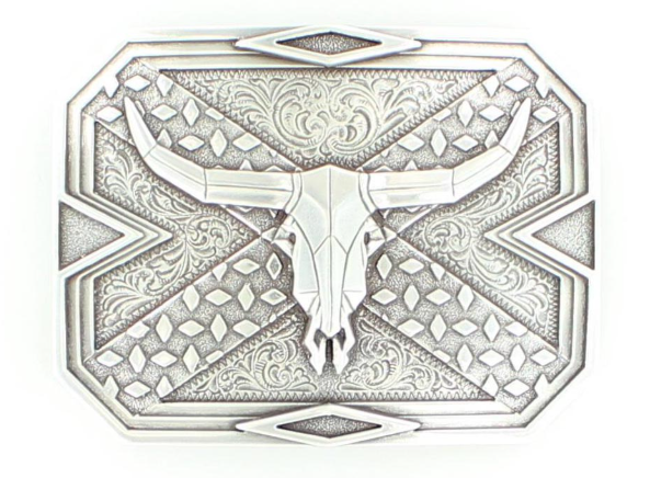 Nocona Men's Steer Skull Buckle