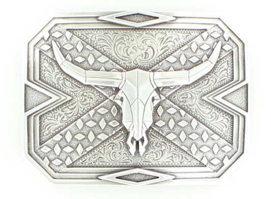 Nocona Men's Steer Skull Buckle