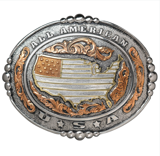 Crumrine Buckle All American USA