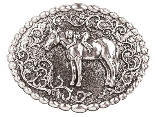 Blazin Roxx Youth Horse Buckle First Love