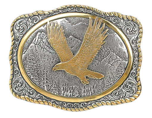 Crumrine Vintage Flying Eagle Buckle