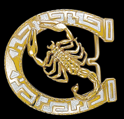 Crumrine Southwestern Buckle Scorpion