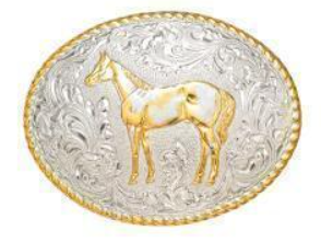 Crumrine Horse Buckle
