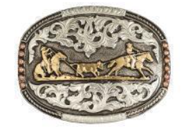 Crumrine Oval Buckle Team Roper