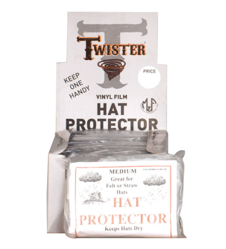 Twister Clear Vinyl Hat Cover