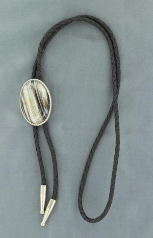 Double S Adult Western Bolo Onyx