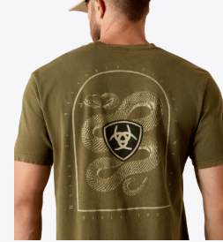 MNS Ariat Snake Classic Fit T-Shirt