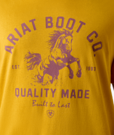 MNS Ariat College Bronc Classic Fit T-Shirt