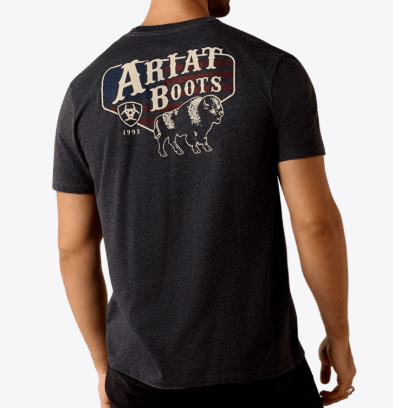 MNS Ariat American Bison Classic Fit T-Shirt