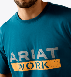 MNS Rebar Cotton Strong Logo T-Shirt