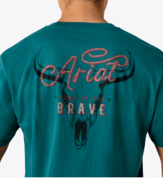 MNS Ariat Cattle Skull Freedom Classic Fit T-Shirt