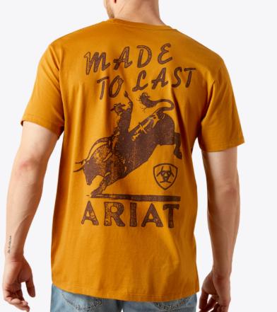 MNS Ariat Big Bull Rider T-Shirt