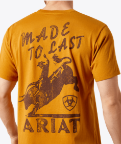 MNS Ariat Big Bull Rider T-Shirt
