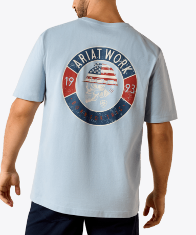 Ariat MNS Rebar Cotton Strong Skull T-Shirt