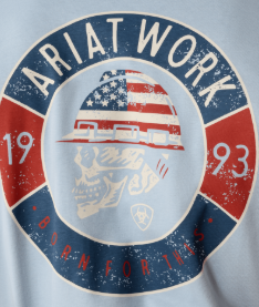 Ariat MNS Rebar Cotton Strong Skull T-Shirt