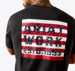 Ariat MNS Rebar Workman Brickyard T-Shirt