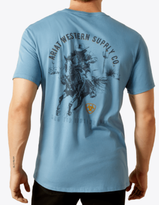 MNS Ariat Blazing Saddle T-Shirt