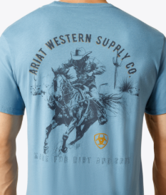 MNS Ariat Blazing Saddle T-Shirt