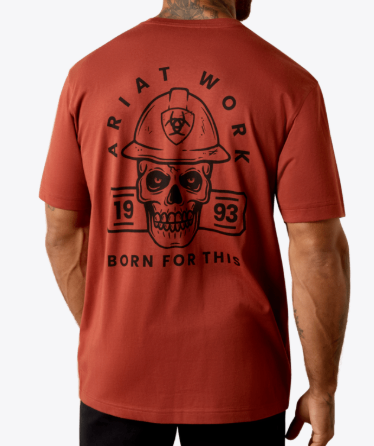Ariat MNS Rebar Cotton Strong Hardhead T-Shirt