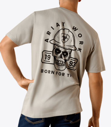 Ariat MNS Rebar Cotton Strong Hardhead T-Shirt