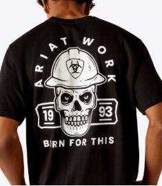 Ariat MNS Rebar Cotton Strong Hardhead T-Shirt