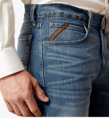 Ariat MNS M2 Relaxed Stretch Legacy Boot Cut Jean